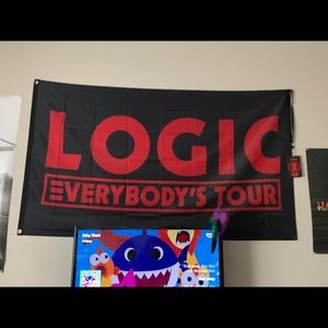 LOGIC everybody’s tour flag
